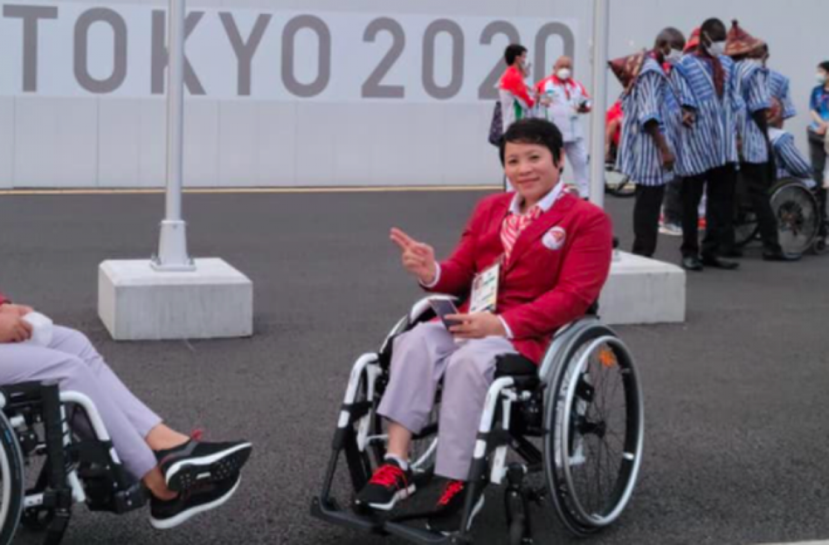 Châu Hoàng Tuyết Loan tham dự Paralympic Tokyo 2020