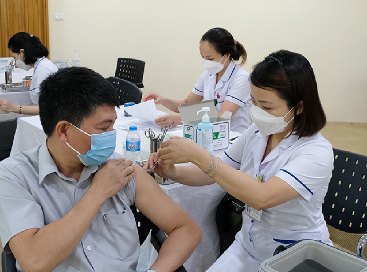 Hải Dương đứng thứ 2 toàn quốc về tỷ lệ tiêm chủng