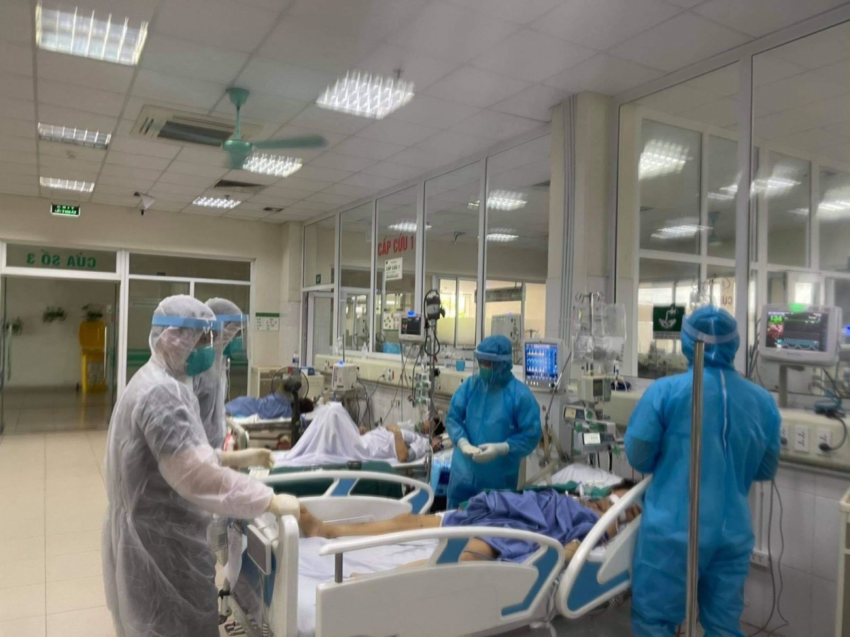 Bệnh nhân COVID-19 nặng đang có xu hướng gia tăng trong mấy ngày gần đây