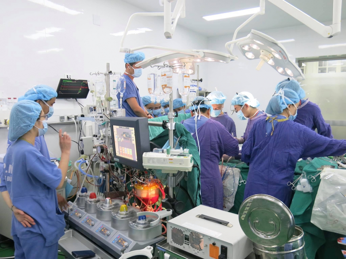1 ca ghép tạng được thực hiện ở BV Hữu nghị Việt Đức