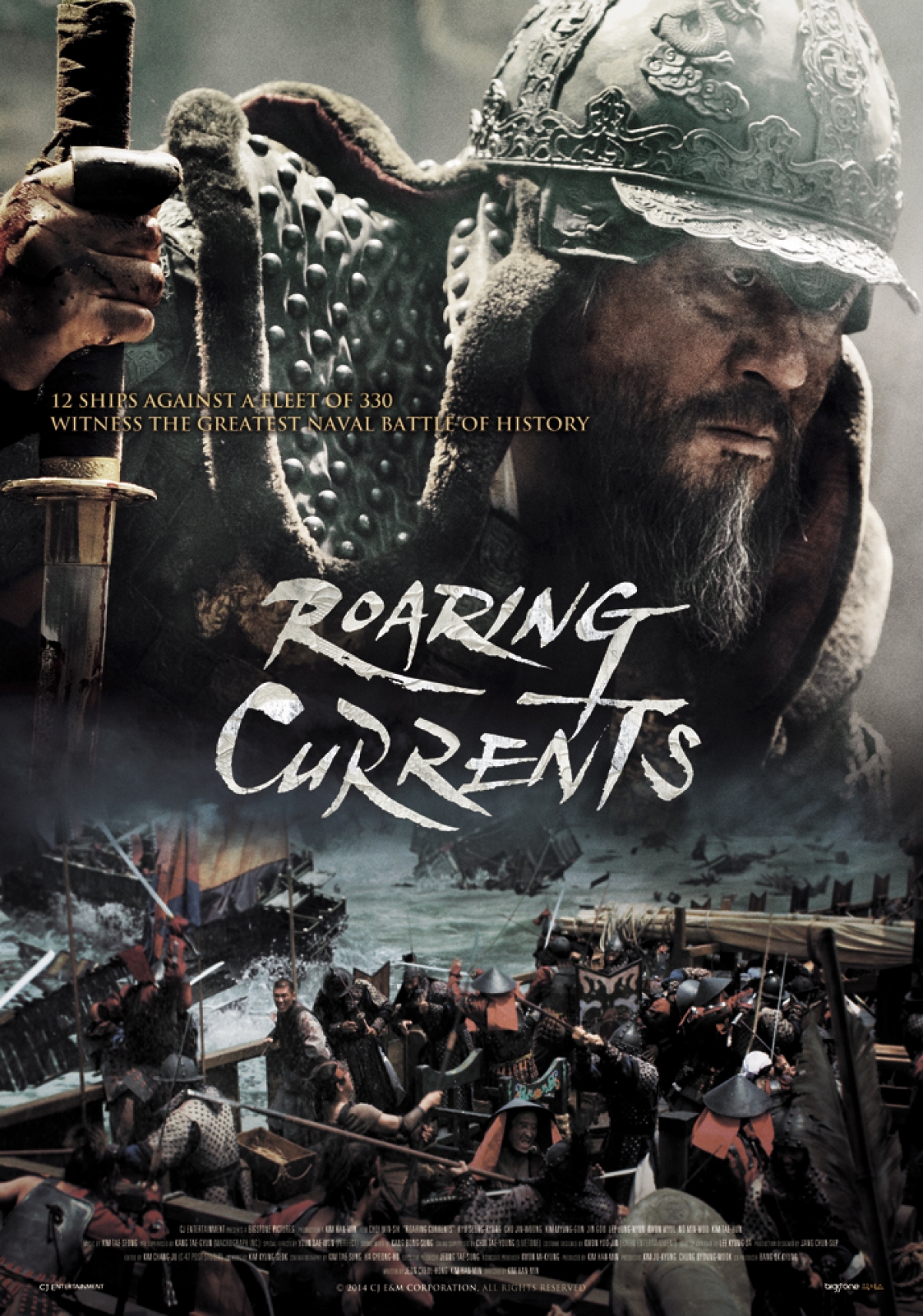 Bom tấn hành động cổ trang The Admiral: Roaring Currents có doanh thu thị trường quốc tế chỉ bằng... 0,01% doanh thu thị trường trong nước.