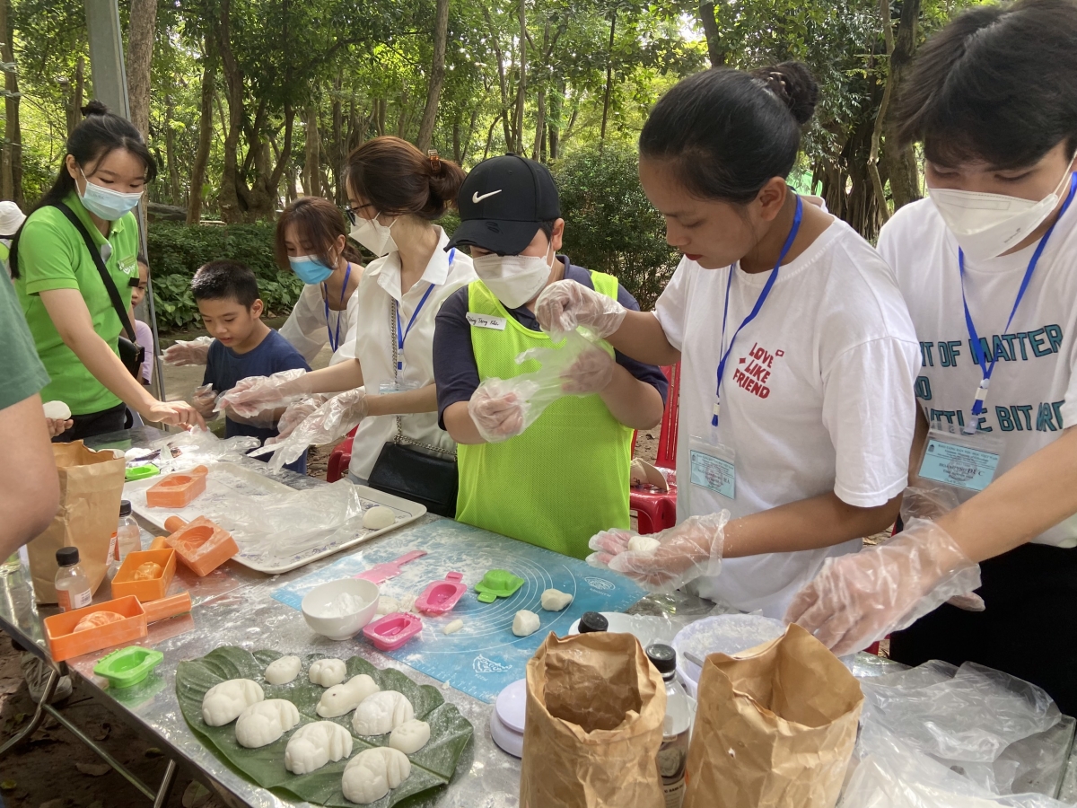 Trải nghiệm làm bánh dẻo