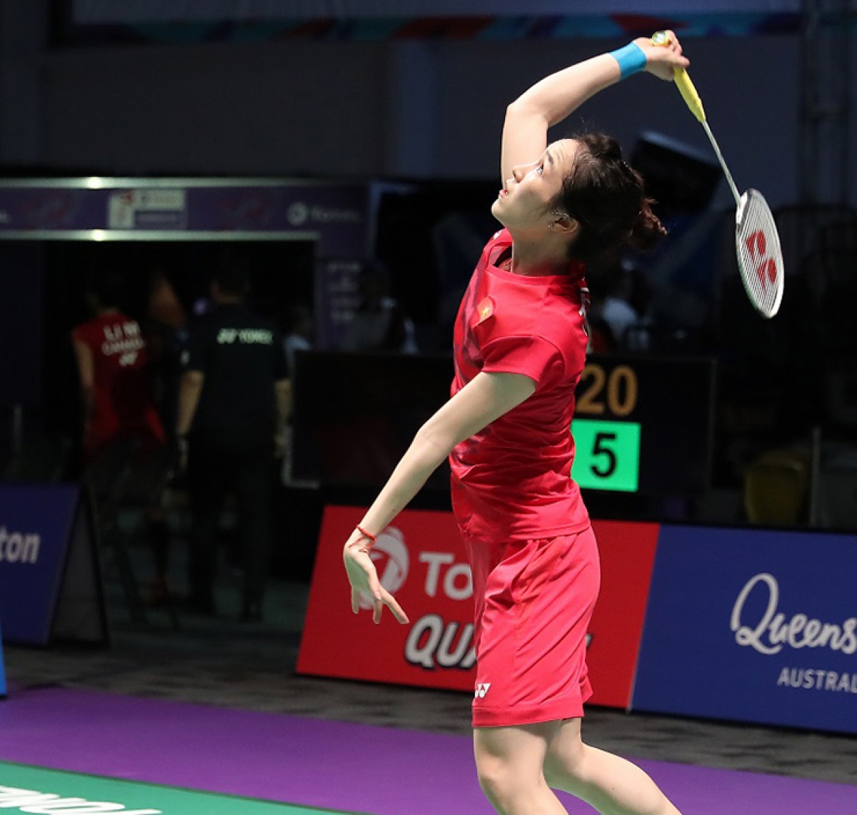 Tay vợt Vũ Thị Trang