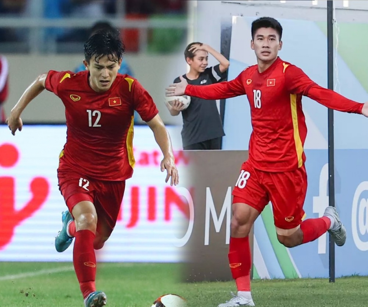 Phan Tuấn Tài và Nhâm Mạnh Dũng là những cầu thủ đang được chú ý. (Ảnh: Thethaovanhoa/ Vietnamnet)