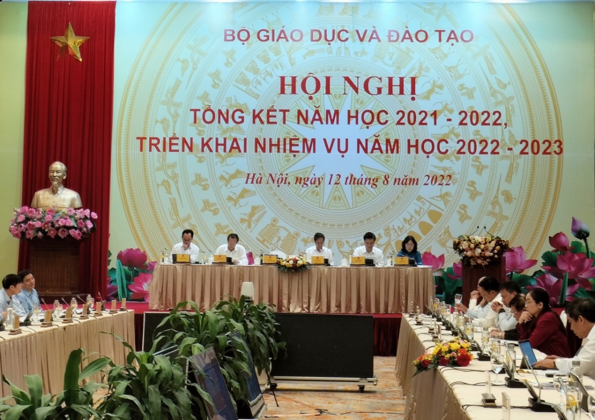 Hội nghị tổng kết năm học 2021-2022 và triển khai nhiệm vụ năm học 2022-2023
