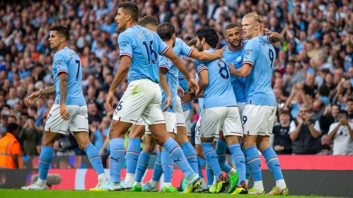 Man City biến đội bóng mới thăng hạng Nottingham thành gã tội nghiệp (Ảnh: Internet)