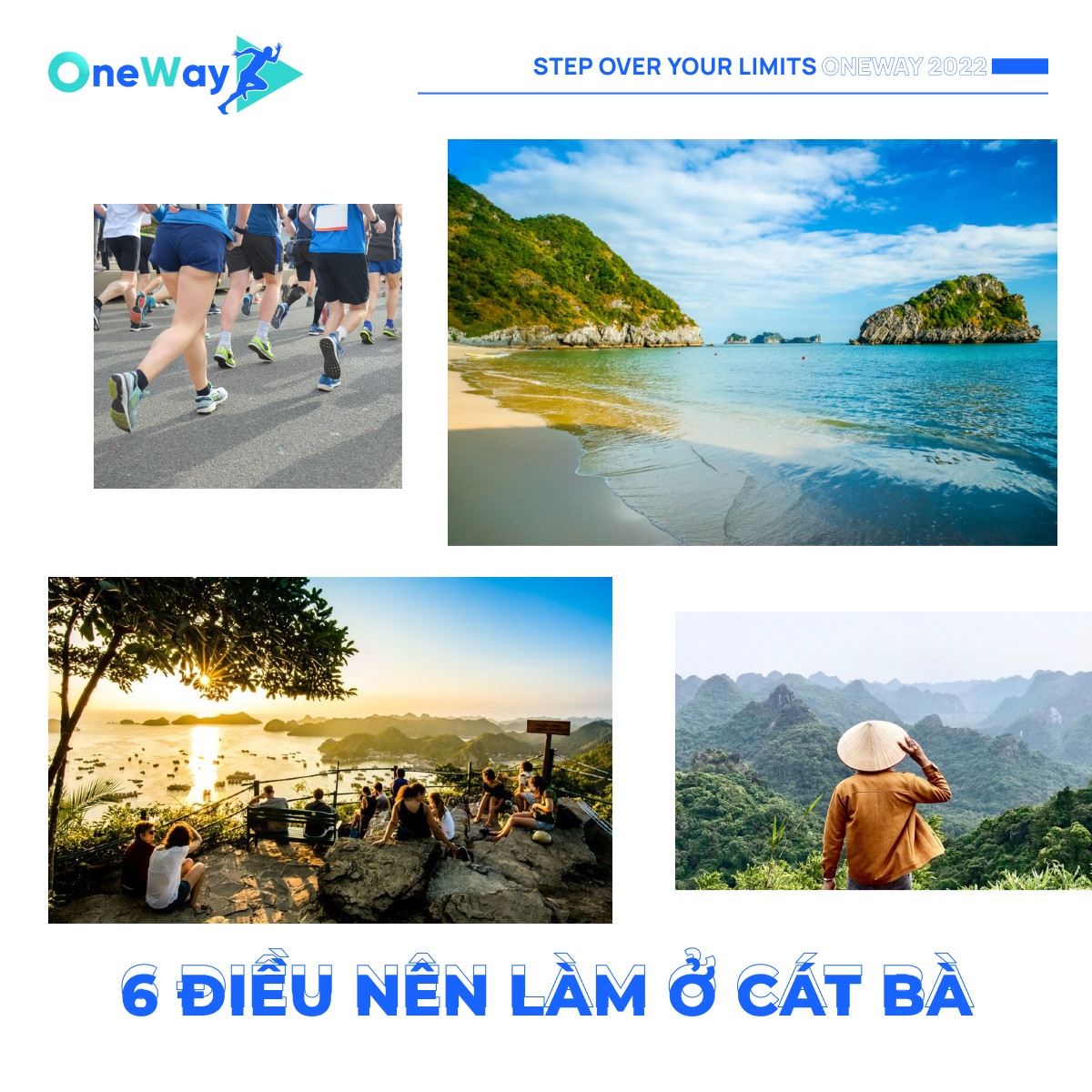 Tham gia vào giải chạy Oneway Marathon, các runners có thể tận hưởng nhiều trải nghiệm hơn chỉ riêng việc chạy bộ theo các cự ly