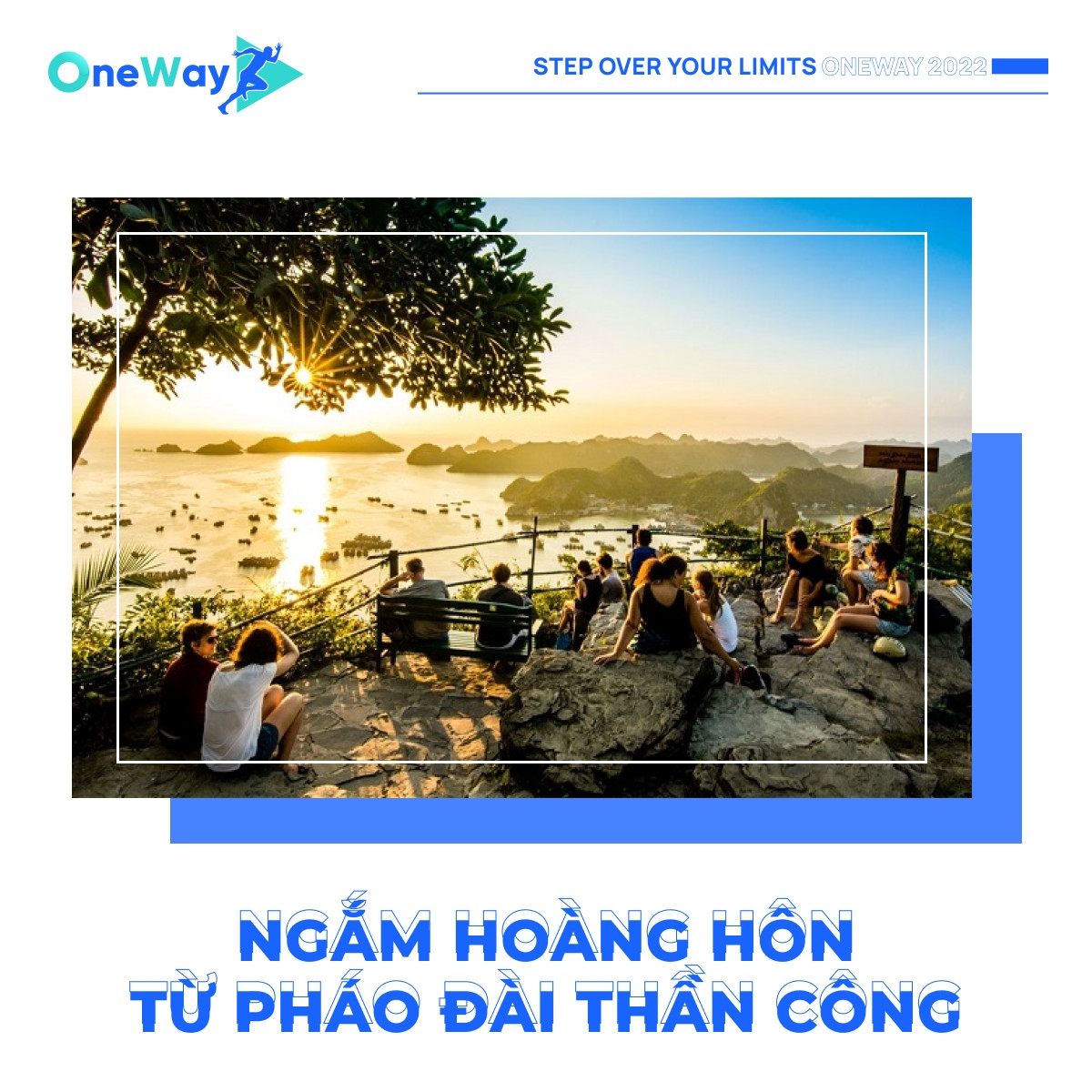 Đến với Oneway Marathon, các runners sẽ có những trải nghiệm thú vị, như chạy trong rừng trên đảo Cát Bà hay ngắm bình minh, hoàng hôn trên vịnh Lan Hạ...