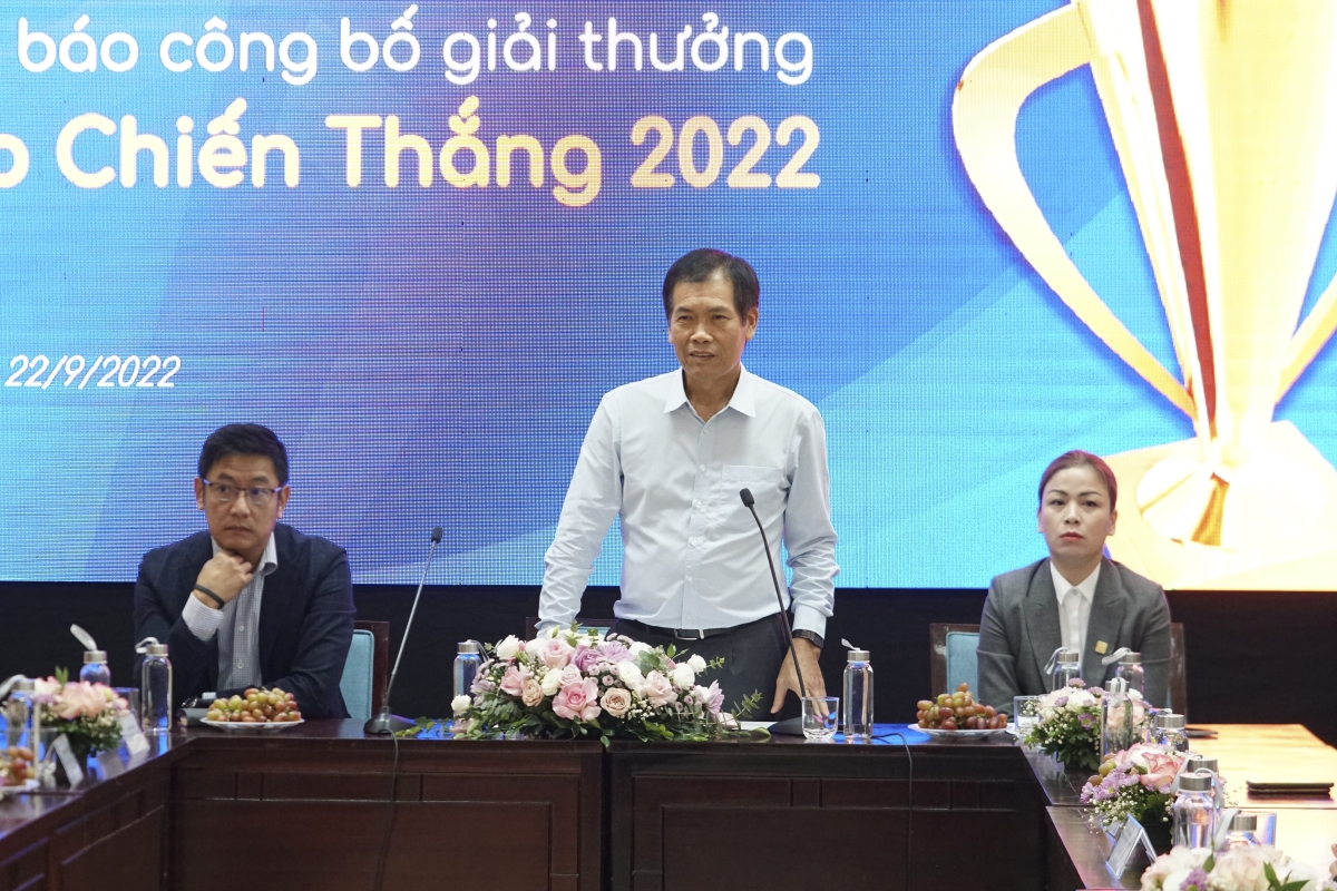 Ông Trần Đức Phấn, Phó Tổng cục trưởng Tổng cục TDTT, Trưởng BTC Cúp Chiến thắng