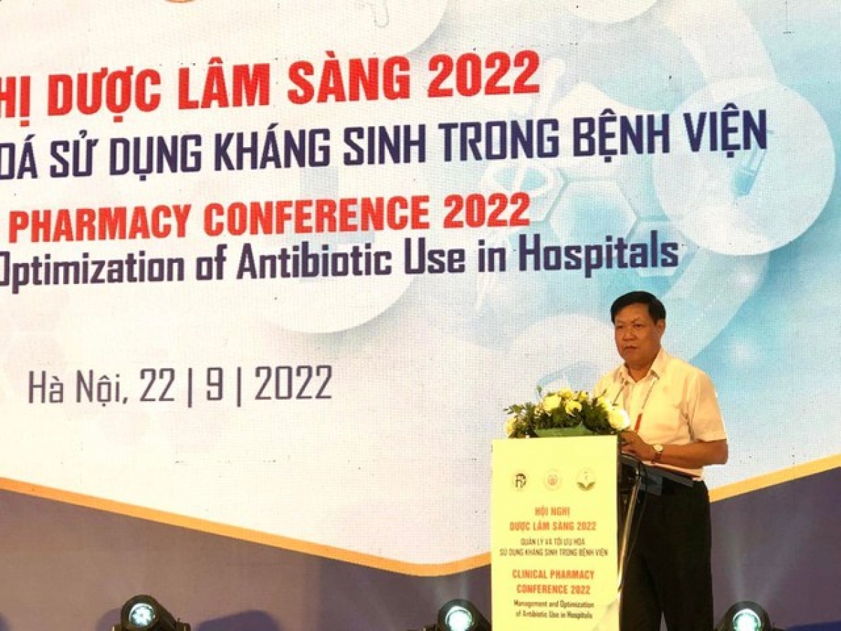 Thứ trưởng Bộ Y tế Đỗ Xuân Tuyên phát biểu tại Hội nghị