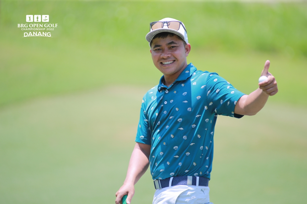 Nguyễn Hữu Quyết - golfer Việt Nam có thành tích tốt nhất sau 2 vòng đấu