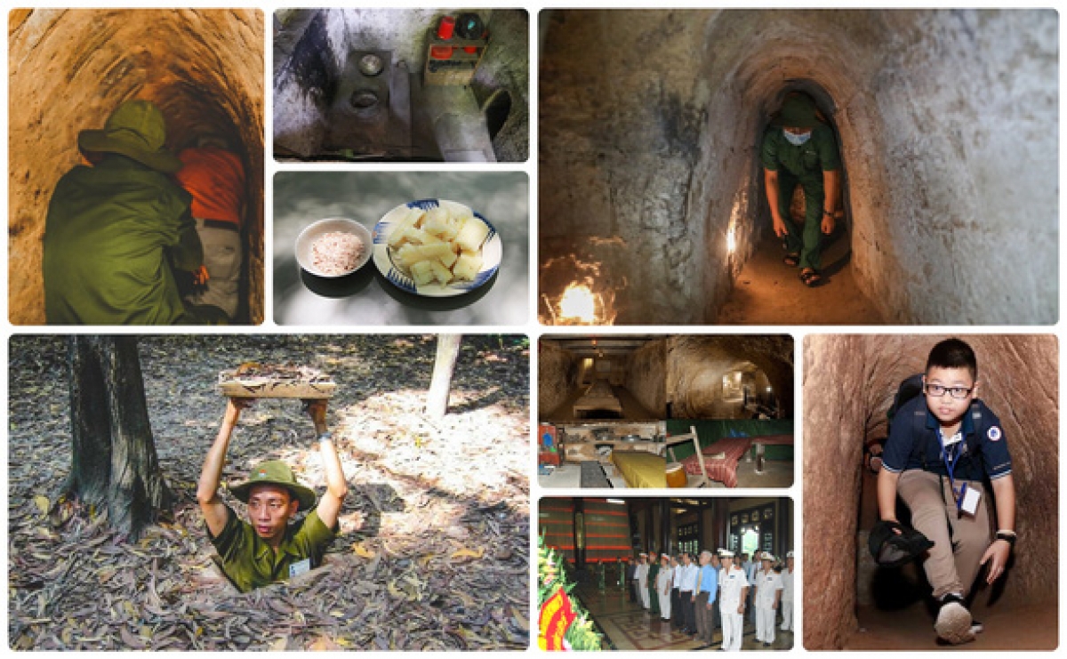 Hình ảnh tour địa đạo Củ Chi