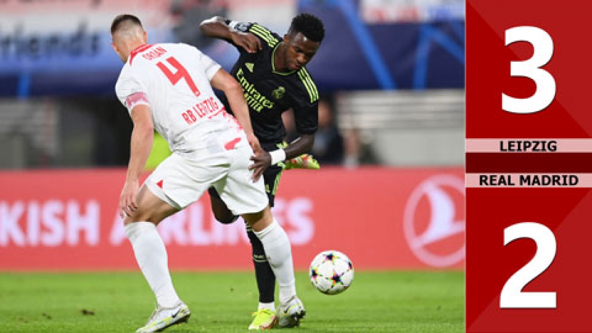 Leipzig vượt qua Real và chiếm ưu thế so với Shakhtar Donetsk tại bảng F (Ảnh: Internet)