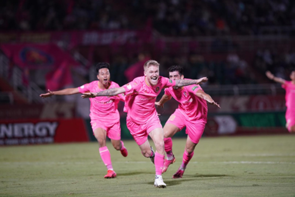 Sài Gòn FC đang có kết quả khá tốt ở những vòng đáu vừa qua