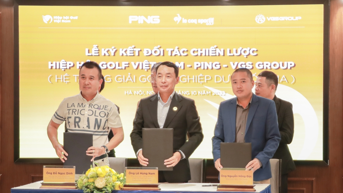 Kí kết đối tác chiến lược giữa VGA - VGS Group và Ping