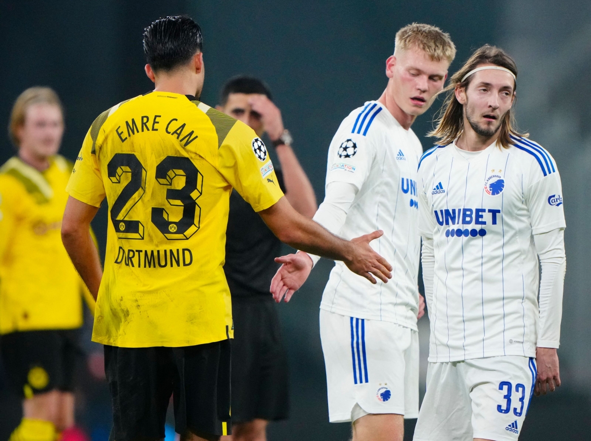Borussia Dortmund hòa Copenhagen trong trận đấu chỉ còn mang tính chất thủ tục (Ảnh: Internet)
