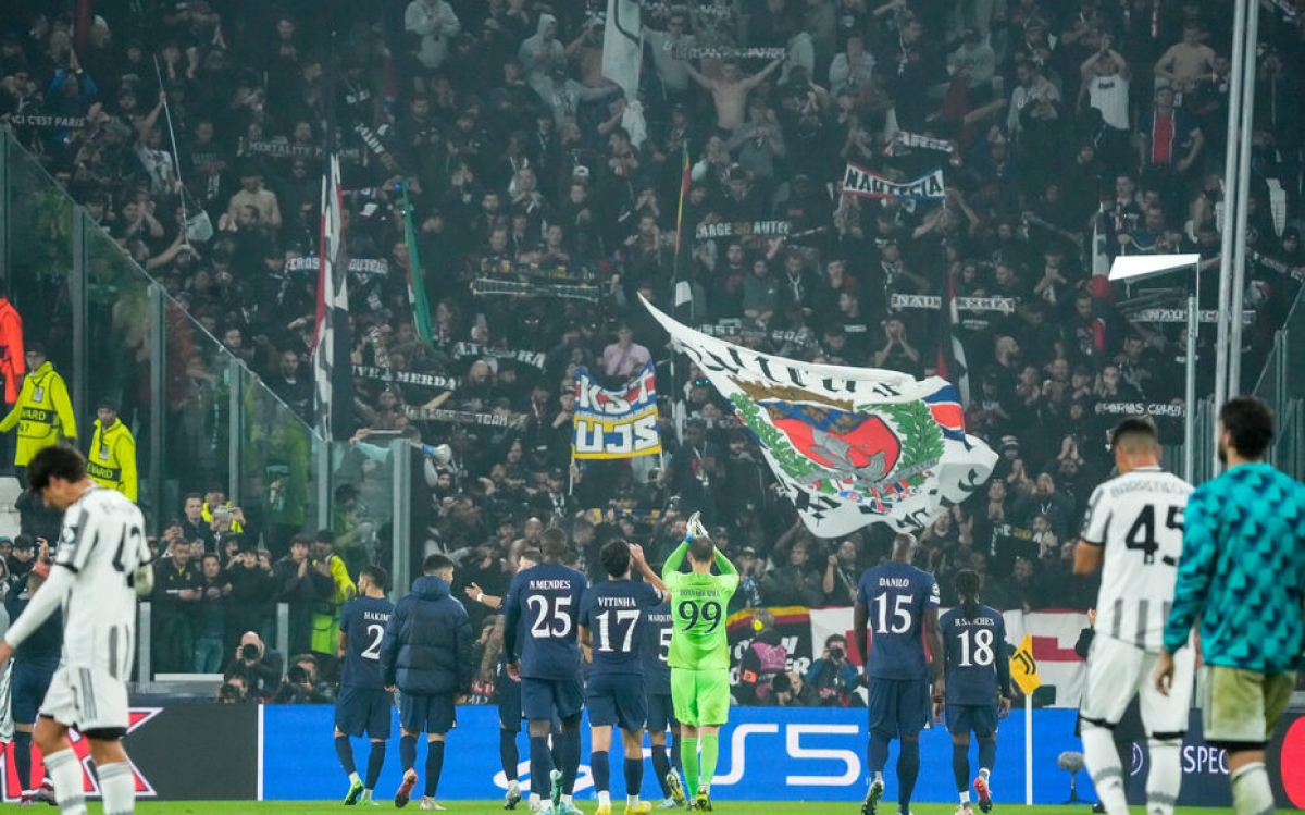 PSG thắng Juventus ngay tại sân Allianz (Ảnh: Intrenet)