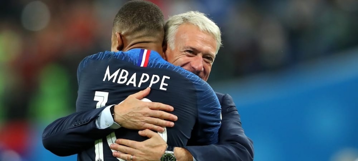 HLV Didier Deschamps đánh giá cao Kylian Mbappe (Ảnh: Internet)