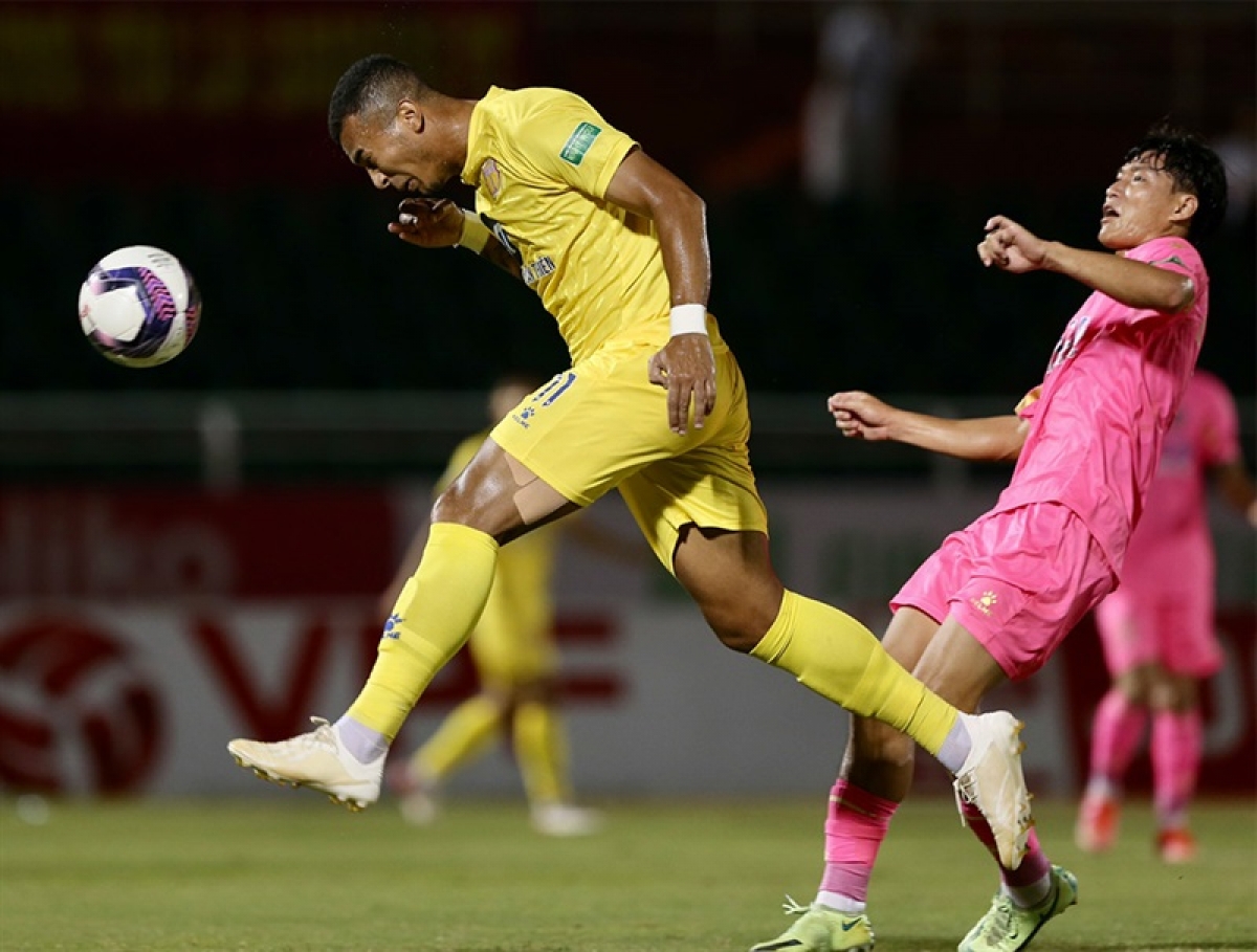 Trận đấu giữa Nam Định và Sài Gòn FC là trận cầu tâm điểm vòng 25 V.League 2022