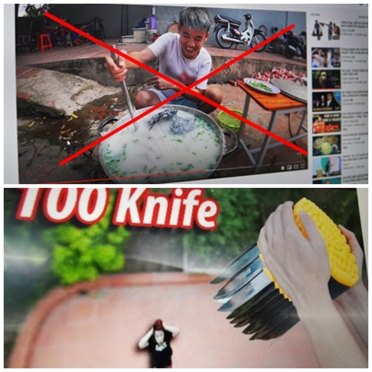Những video độc hại tràn lan trên mạng xã hội
