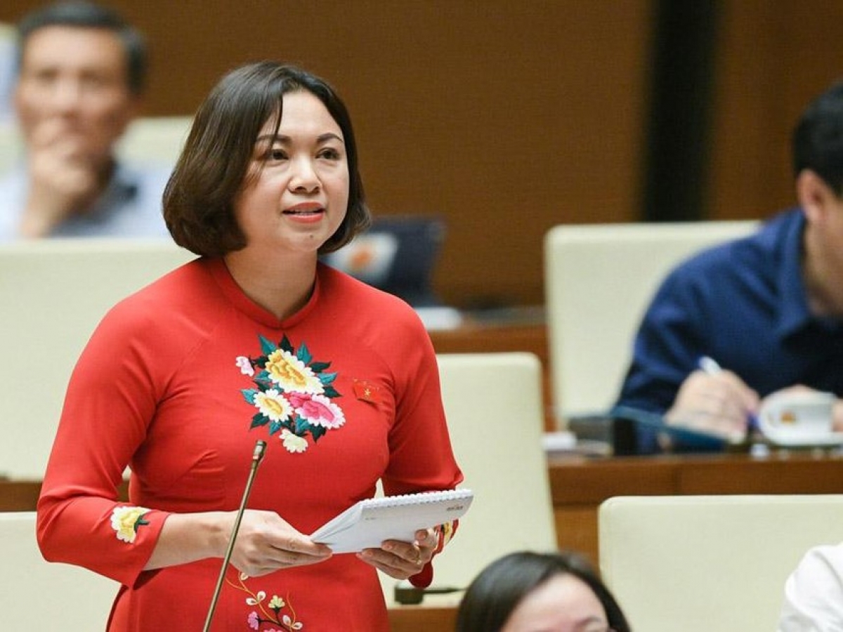 Đại biểu Đặng Bích Ngọc (Đoàn Hòa Bình)
