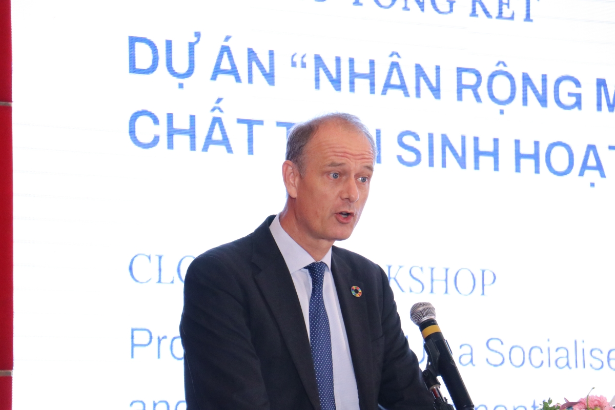 Ông Patrick Haverman, Phó trưởng đại diện thường trú UNDP