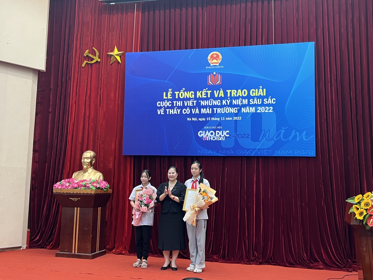 2 tác giả nhỏ tuổi nhất tham gia cuộc thi