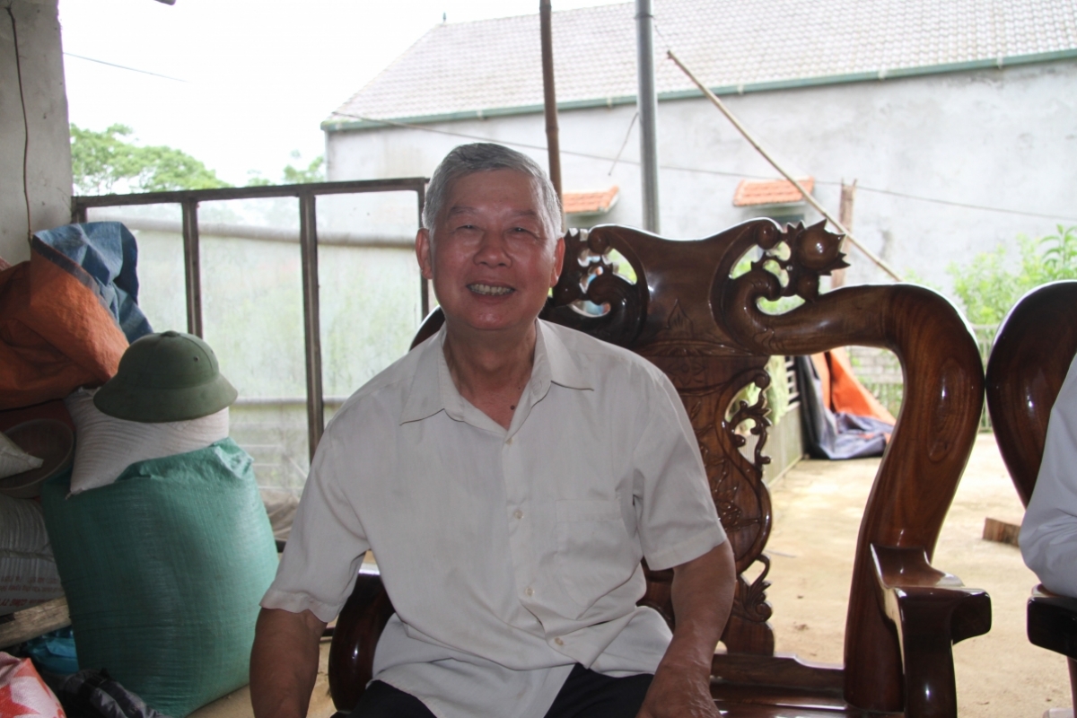 Ông Đặng Quyết Tiến, bản Suối Khem, xã Phiêng Luông