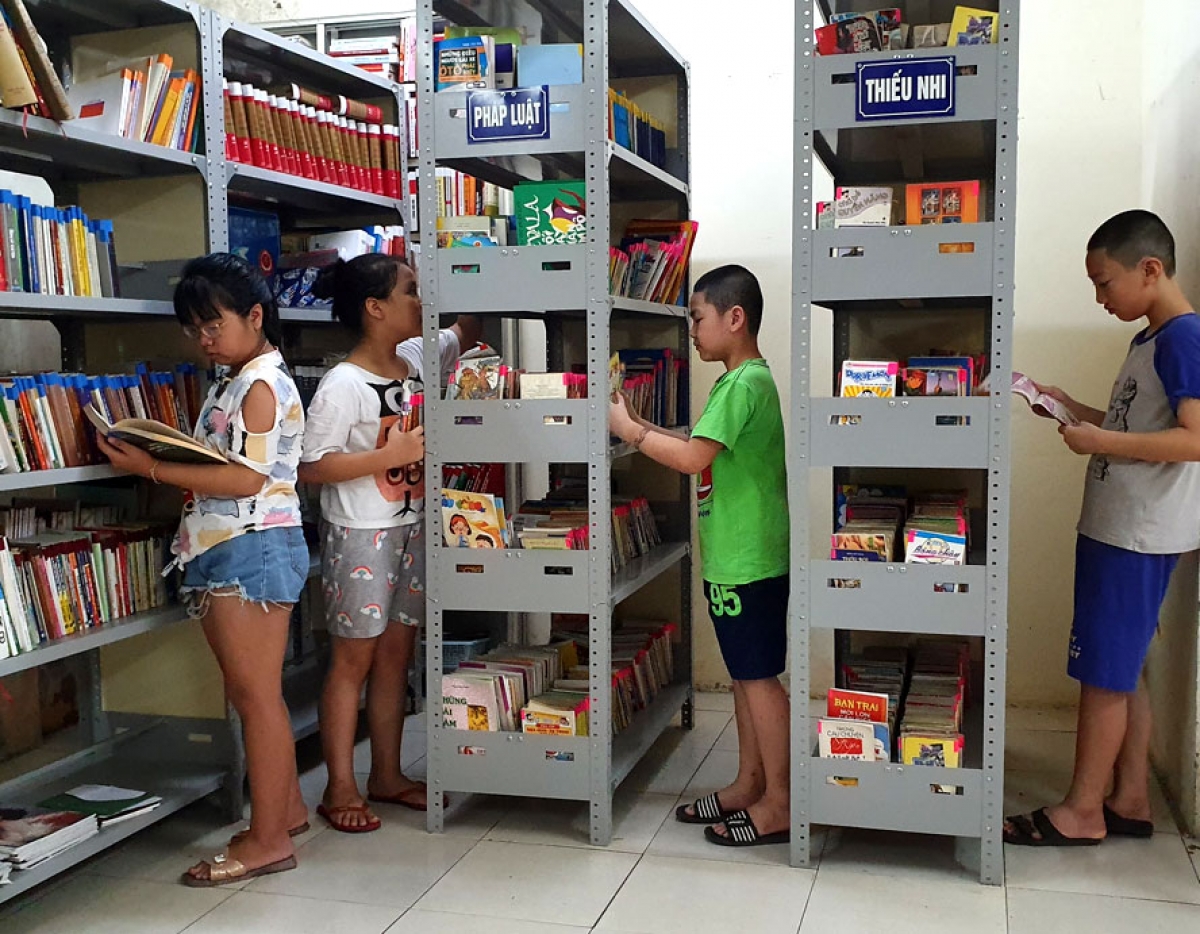 Trẻ em cần thêm nhiều không gian đọc