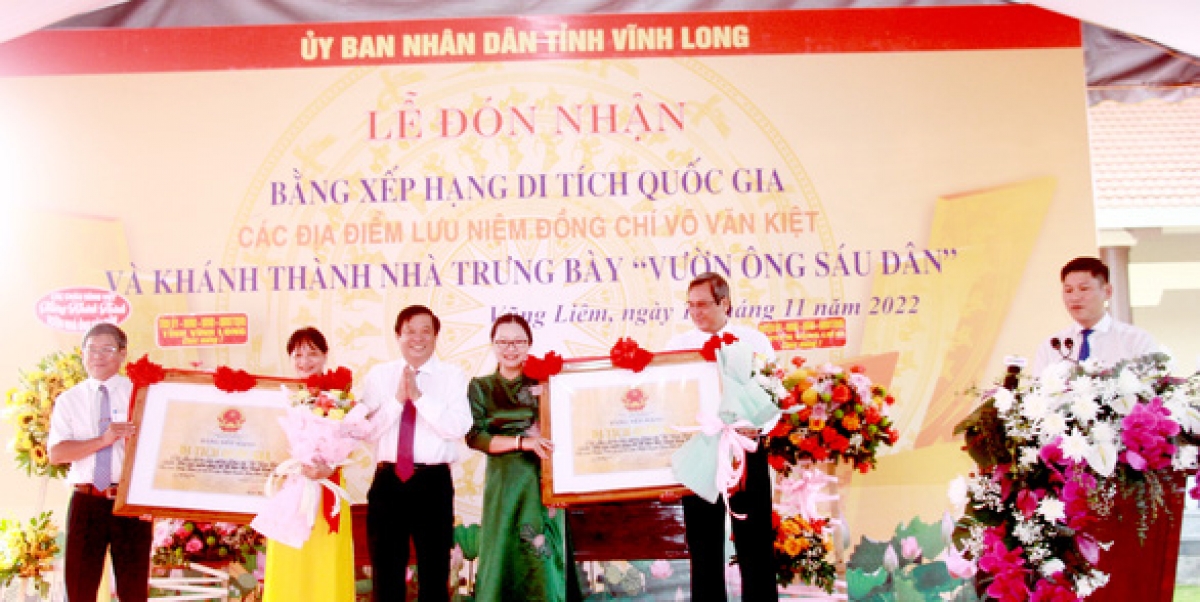 Khu lưu niệm Thủ tướng Võ Văn Kiệt được xếp hạng di tích quốc gia