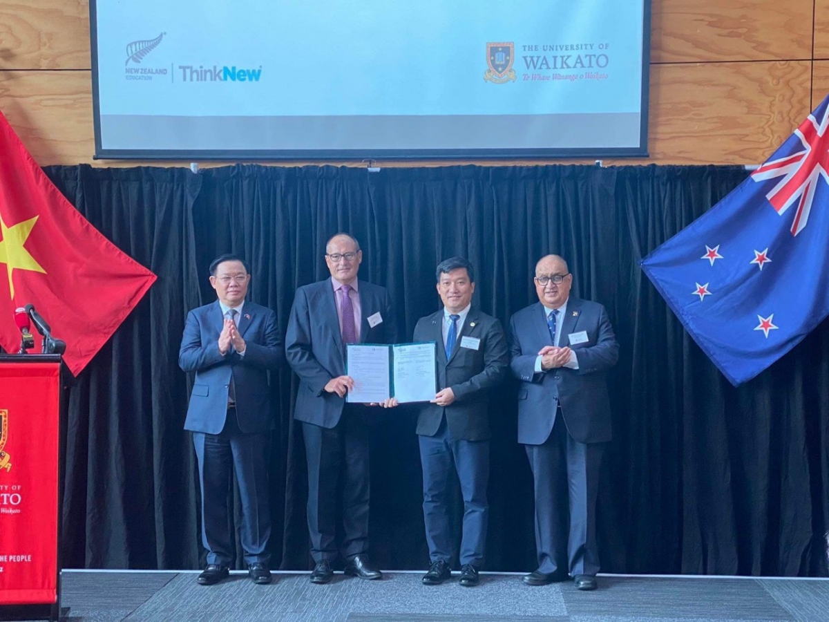 Đại học Xây dựng Hà Nội ký hợp tác với đại học Victoria University of Wellington