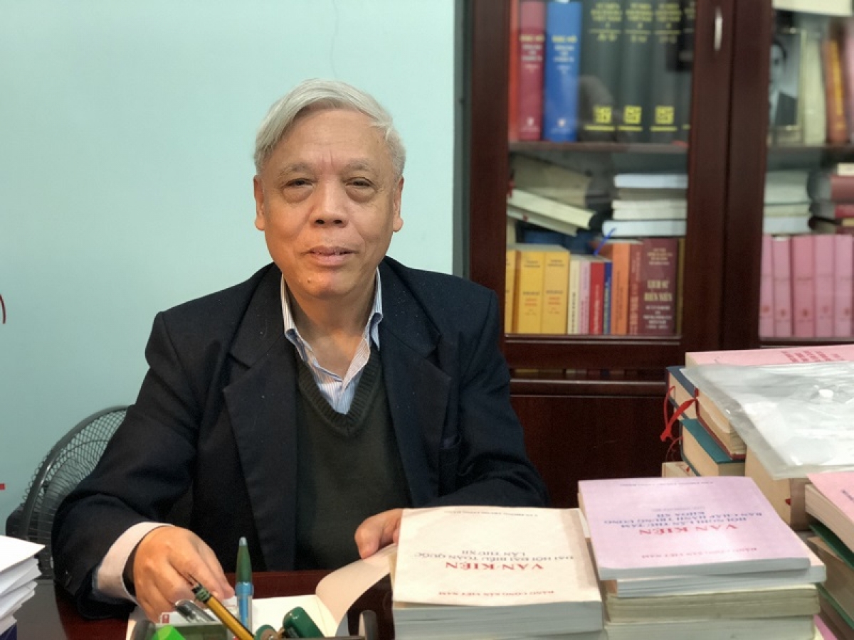 PGS.TS Nguyễn Trọng Phúc, nguyên Viện trưởng Viện Lịch sử Đảng, Học viện Chính trị Quốc gia Hồ Chí Minh