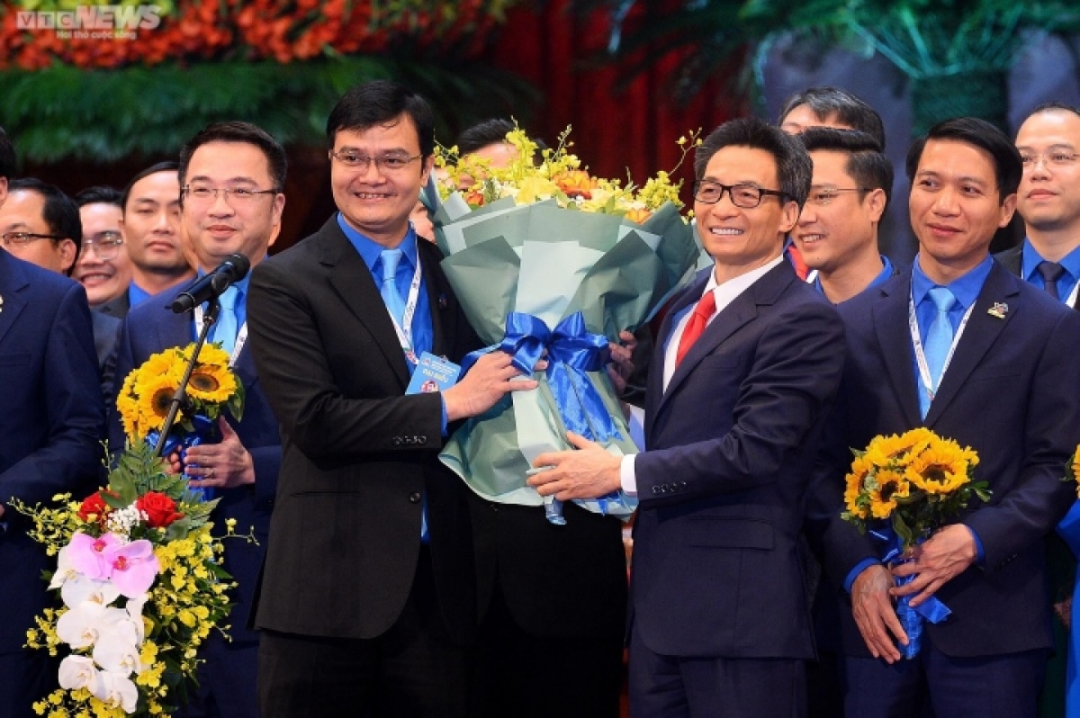 Anh Bùi Quang Huy, tái đắc cử Bí thư Thứ nhất Trung ương Đoàn khóa XII