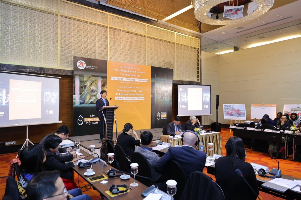 Buổi đối thoại thu hút được sự tham gia của nhiều đại biểu