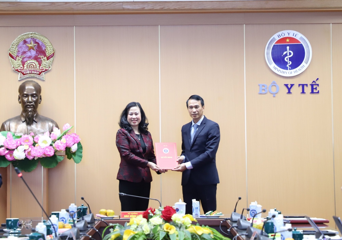 TS.BS Nguyễn Tường Sơn giữ chức Vụ trưởng Vụ Kế hoạch - Tài chính, Bộ Y tế