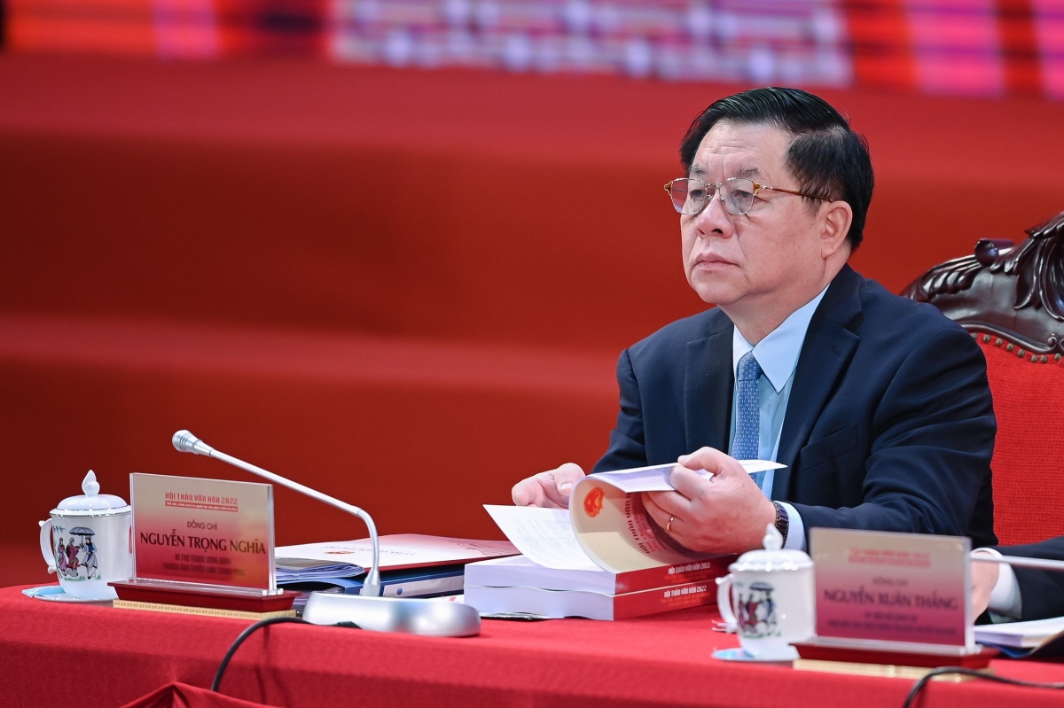 Ông Nguyễn Trọng Nghĩa, Bí thư Trung ương Đảng, Trưởng Ban Tuyên giáo Trung ương.