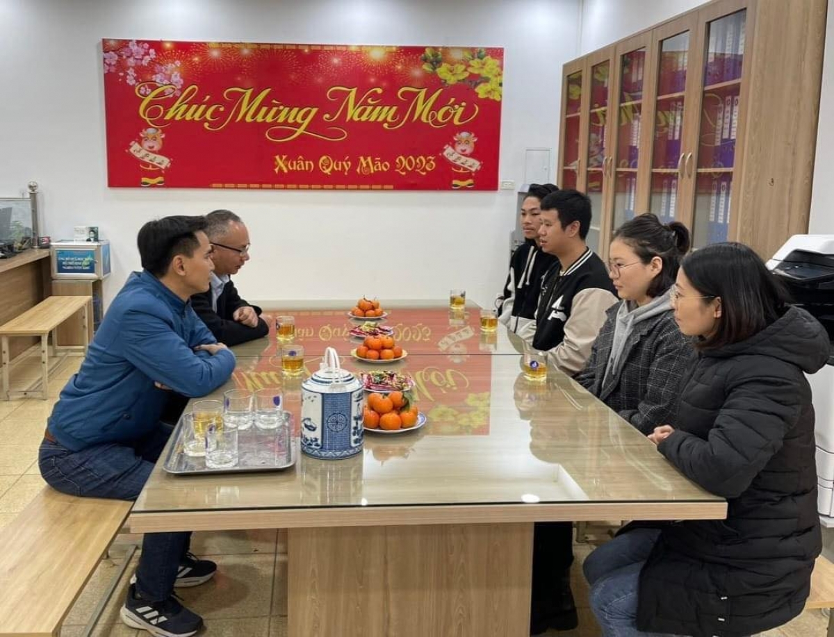 Tết Nguyên đán 2023, nhiều sinh viên Quốc tế của Trường Đại học Khoa học tự nhiên (ĐHQG Hà Nội) không về nước mà ở lại đón Tết cổ truyền của Việt Nam