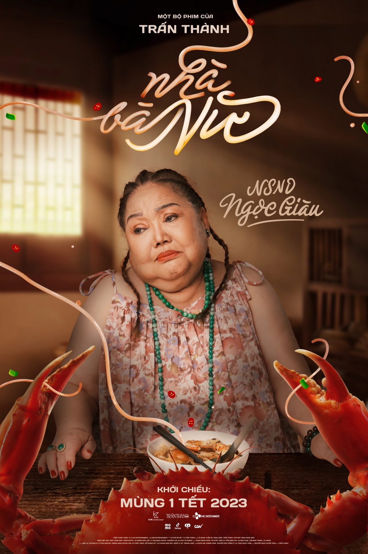 Nhân vật bà Nữ do NSND Ngọc Giàu thủ vai.