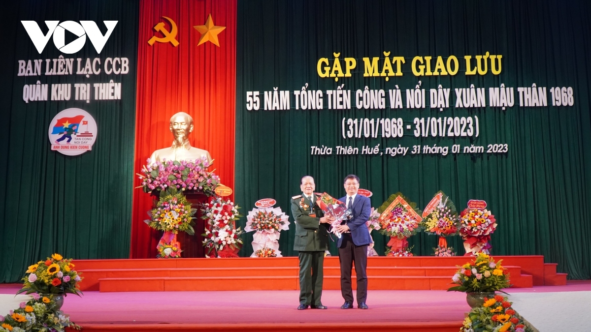 Gặp mặt nhân kỷ niệm 55 năm ngày Tổng tiến công và nổi dậy Xuân Mậu Thân 1968