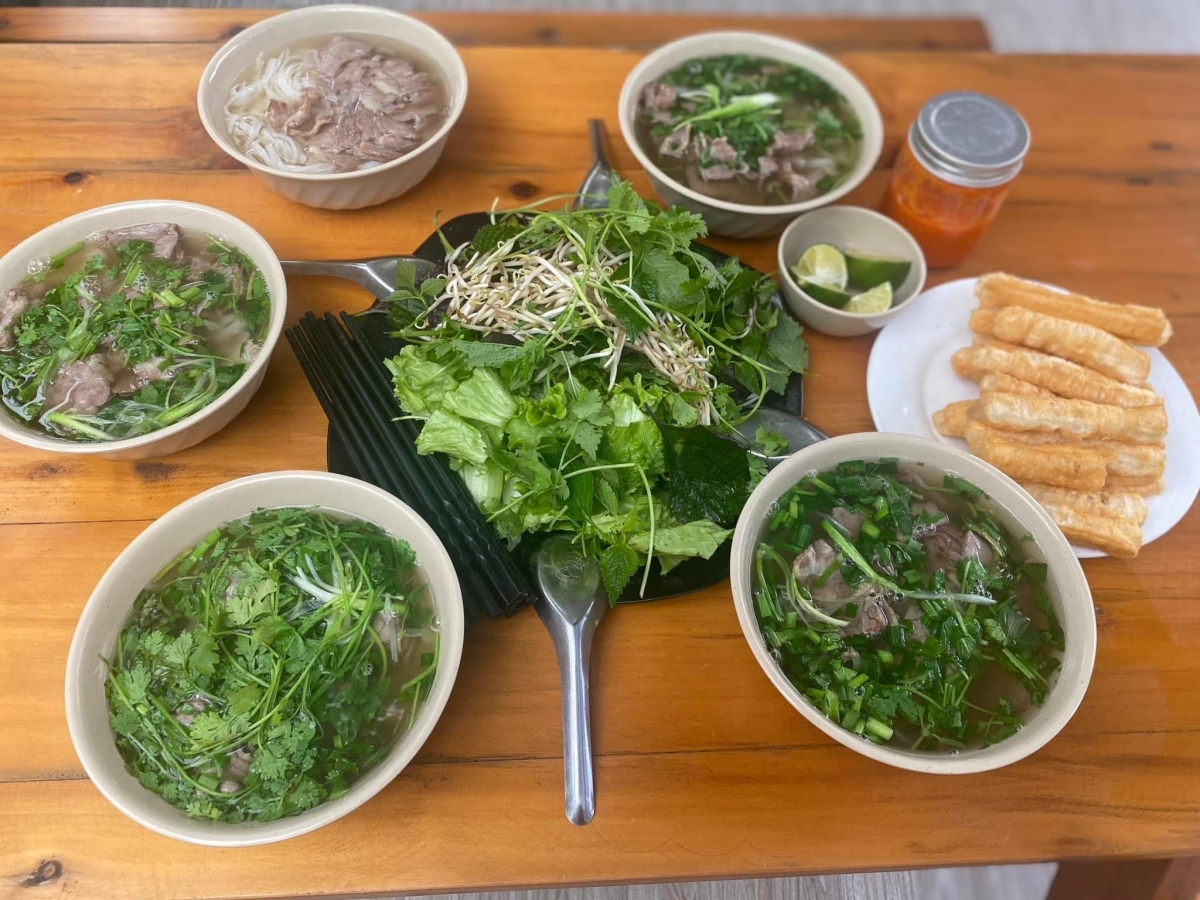 Cốt phở làm nên những tô phở ngon như nhà hàng.