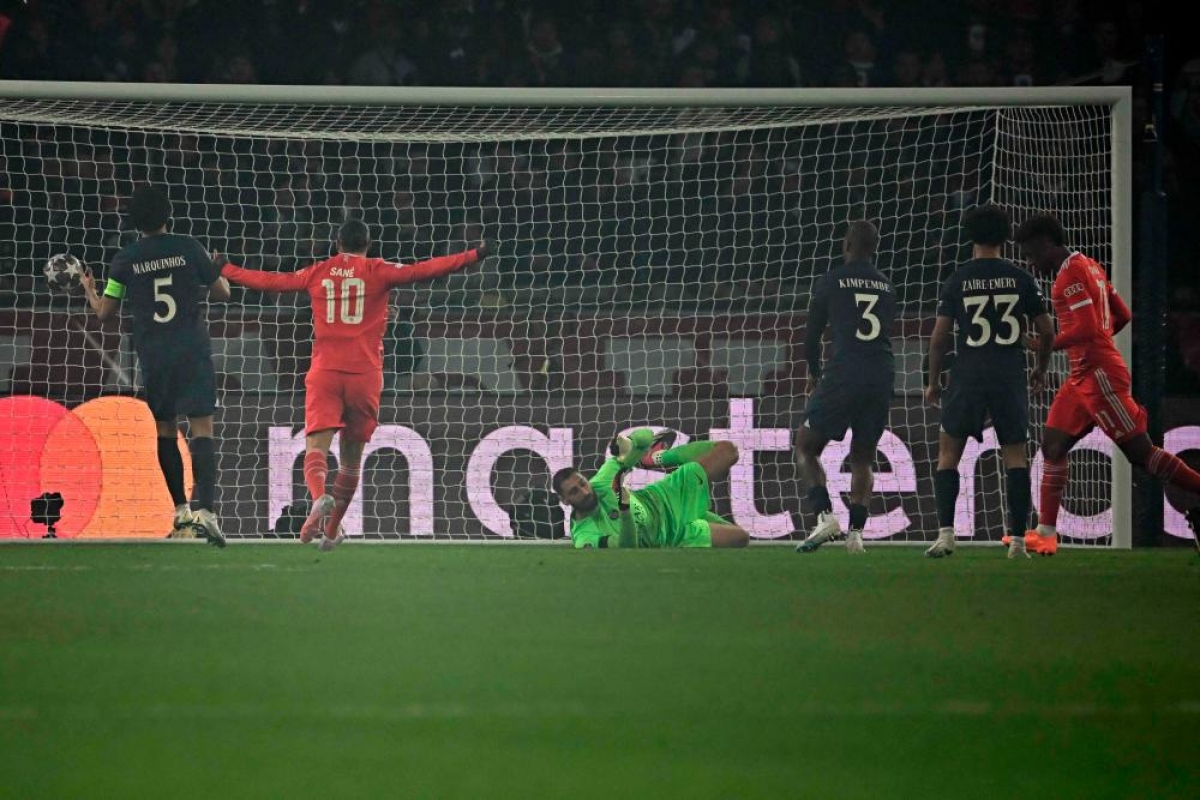 Kingsley Coman (sắc đỏ - góc phải) ghi bàn cho Bayern (Ảnh: Internet)