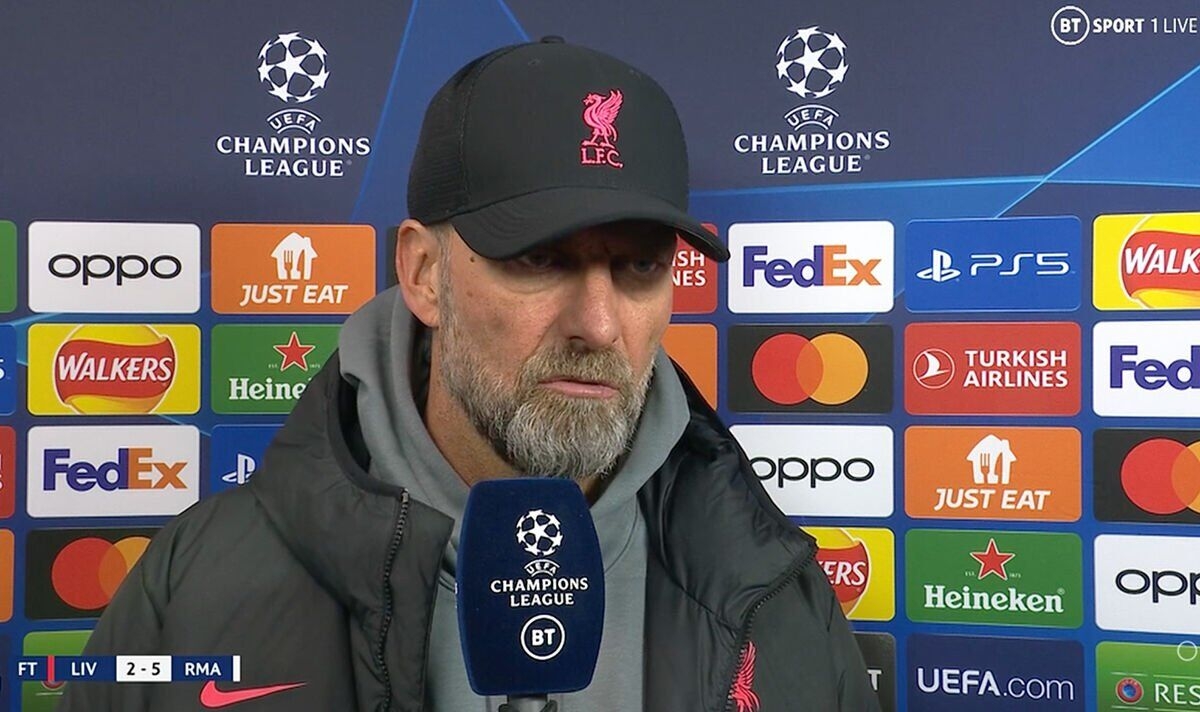 HLV Jurgen Klopp hi vọng thất bại không làm các cầu thủ Liverpool mất tinh thần chiến đấu