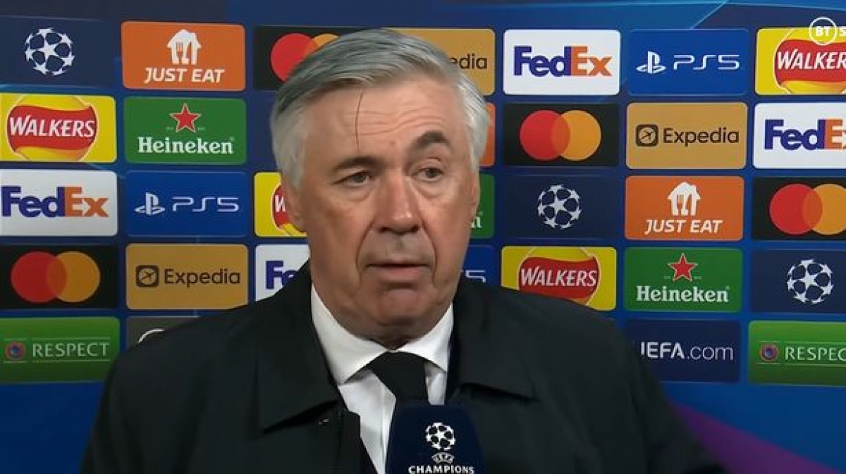 HLV Carlo Ancelotti cảnh giác Liverpool trong trận lượt về