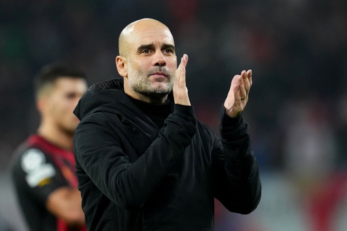 HLV Pep Guardiola hài lòng với sự thể hiện của các cầu thủ Man City