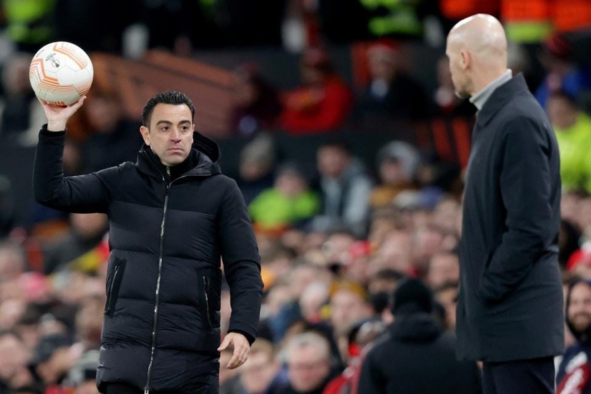 Barca của Xavi đã bị MU của Erik ten Hag loại khỏi đấu trường Europa League