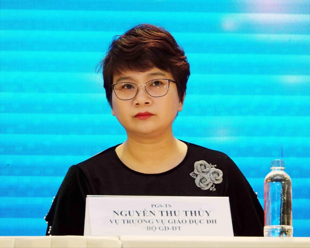 PGS.TS Nguyễn Thu Thuỷ - Vụ trưởng vụ Giáo dục ĐH, Bộ GD-ĐT