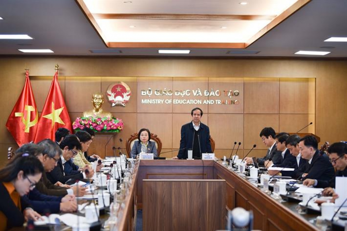 Đoàn đại biểu Quốc hội TP. Hà Nội làm việc với Bộ GD-ĐT