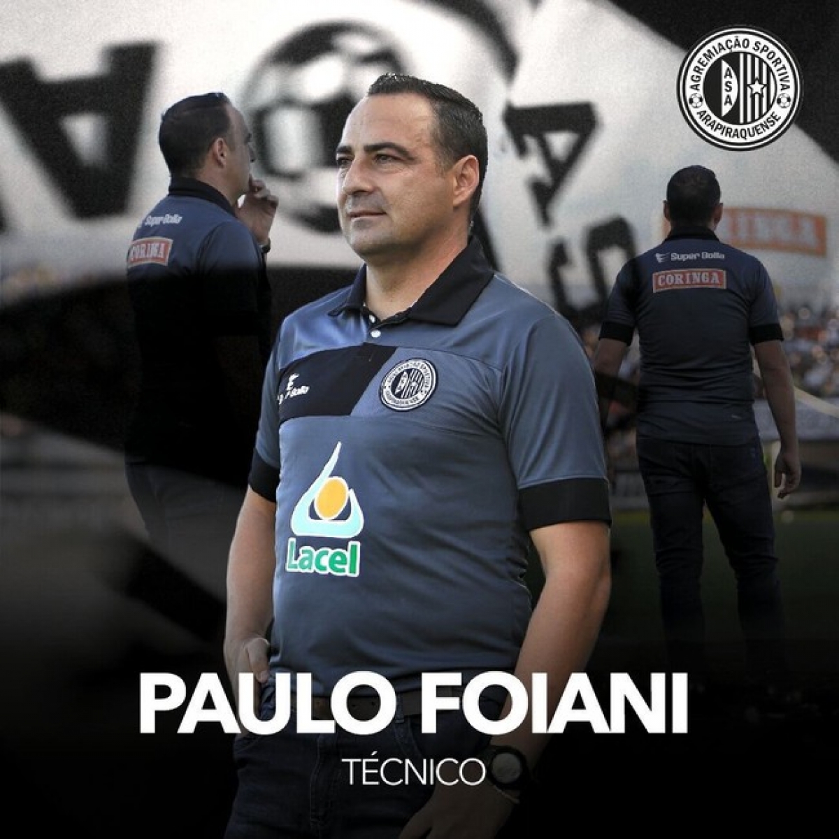 HLV trưởng của CLB CAHN - Paulo Foiani.