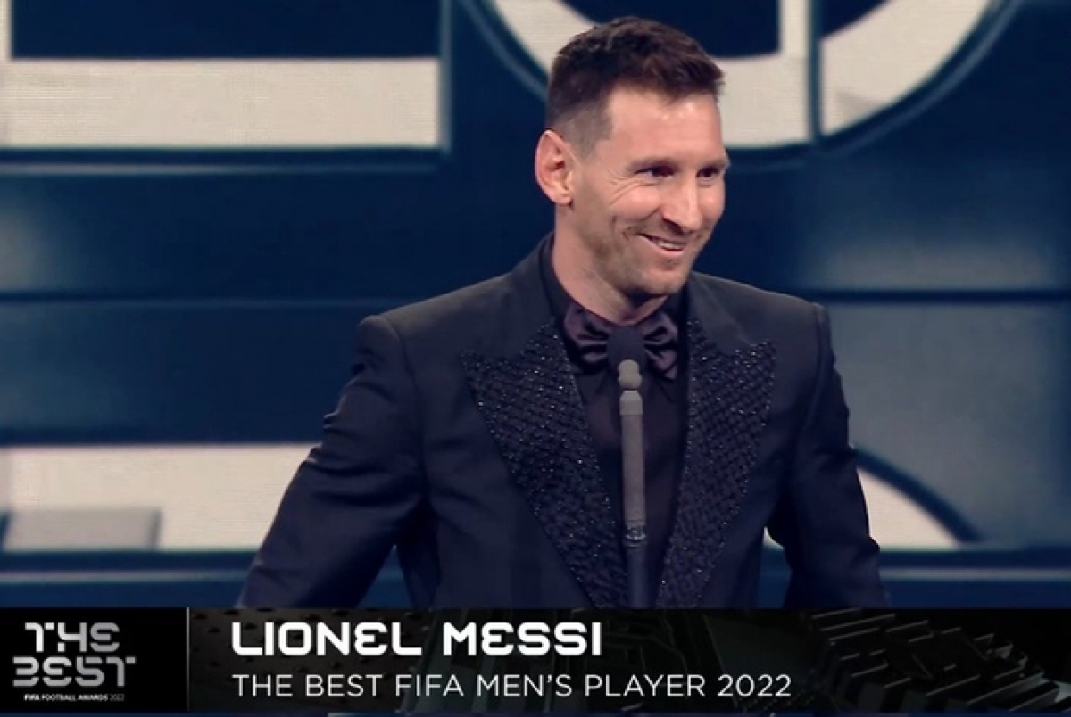 Đây là lần thứ hai Messi nhận giải thưởng "FIFA The Best" (từ 2016 đến nay).