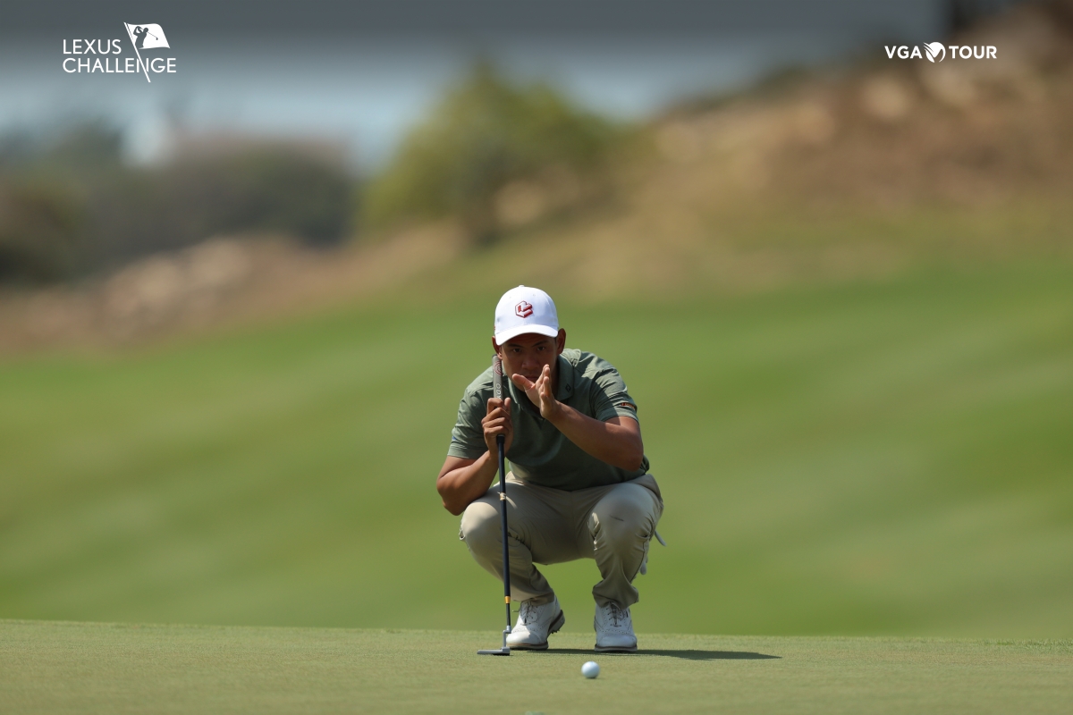 Trương Chí Quân trở thành golfer có thành tích tốt nhất vòng 3